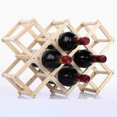 Porte-bouteille de Vin Étagère Bois | Bontirebouchon